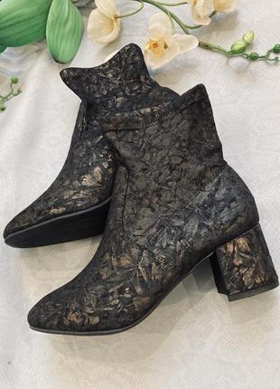 Ботинки чулок сапожки  в стиле zara clarks .3 фото