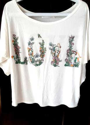 Over-size футболка