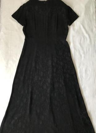 Идеальное черное платье laura ashley. винтаж. 38 s-m8 фото
