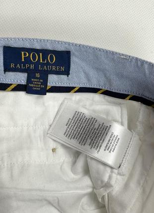 Белоснежние шорты polo ralph lauren6 фото