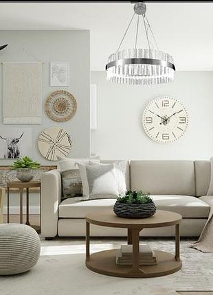 Управляемая светодиодная люстра esllse подвесная с пультом и приложением sofia 120w...