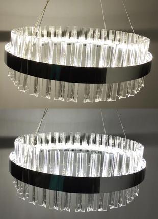 Управляемая светодиодная люстра esllse подвесная с пультом и приложением sofia 120w...