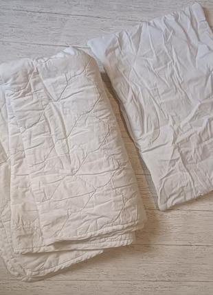 Тонкое летнее, стегане- деми одеяло руно и подушка для малыша, хорошее качество10 фото