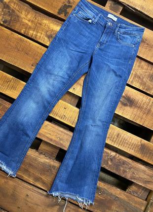 Женские джинсы (штаны, брюки) zara (зара срр идеал оригинал синие )1 фото