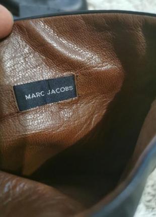 Сапоги демисезонные кожа чёрные marc jacobs  365 фото