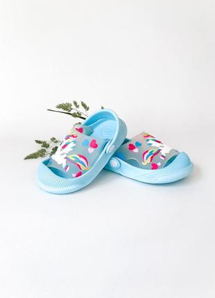 Детские кроксы elmob для девочки