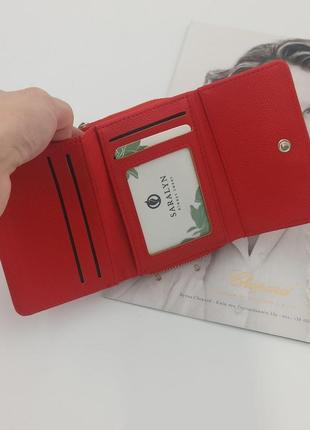 Красный кошелек4 фото