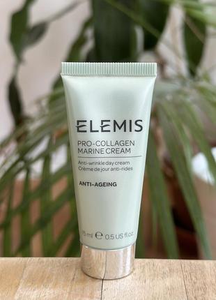 Elemis pro-collagen marine cream  anti-aging | антивіковивий крем для обличчя "морські водорості", 15мл.