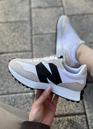 Кросівки new balance білий/бежевий сезон весна-осінь5 фото