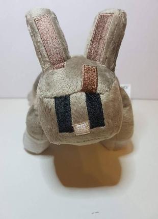 М'яка іграшка герой гри майнкрафт кролик (rabbit) 18 см3 фото