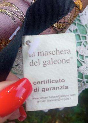 Продам коллекционную венецианскую мамску ручной работы с сертификатом качества4 фото