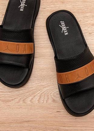 Шлепанцы jordan - мужские летние шлепанцы - стильная летняя обувь