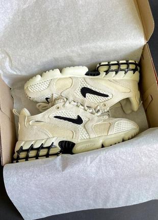 Женские кроссовки nike air zoom x stussy spiridon cage (beige)#найк9 фото