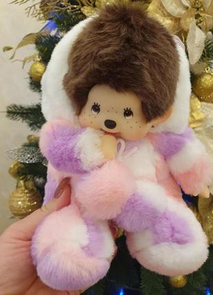 Куколка мончичи ( monchhichi) в костюме хелло китти  20 см2 фото