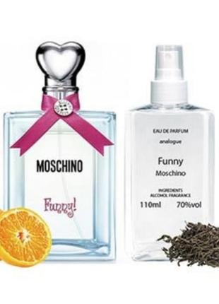 Женский парфюм moschino funny (москино фанни) 110 ml