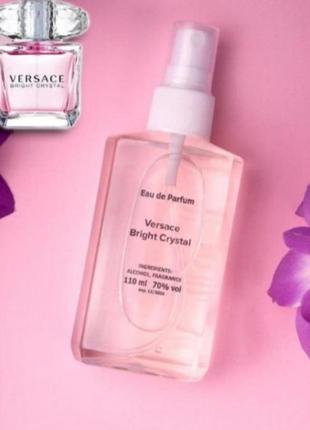 Женский парфюм versace bright crystal (версаче брайт кристалл) 110 ml