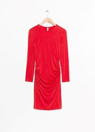 Красное алое платье 🌹🌹🌹 & other stories