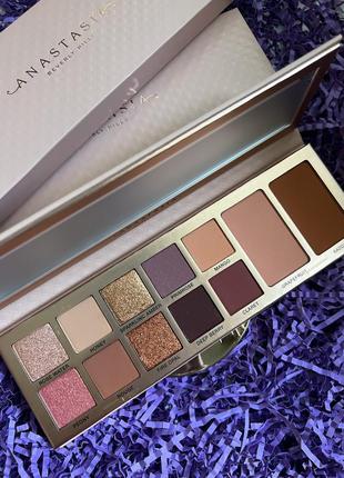 Палетка теней+румяна+бронзер anastasia beverly hills face & eyes palette primrose