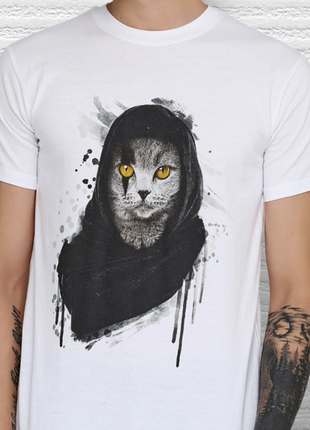 Футболка біла з принтом one day