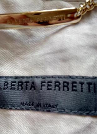 Оверсайс тренч alberta ferretti2 фото