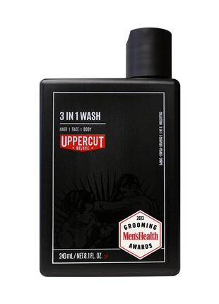 Шампунь 3 в 1 uppercut deluxe 3 in 1 wash 240 мл1 фото