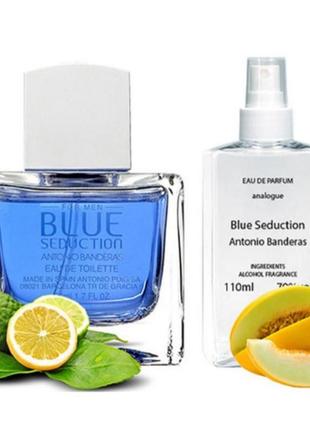 Мужской парфюм  blue seduction antonio banderas (антонио бандерас блу седакшн) 110 ml1 фото