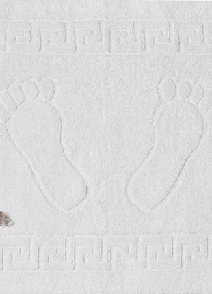 Рушник для ніг махровий 100% бавовна туреччина 50х70 см білий