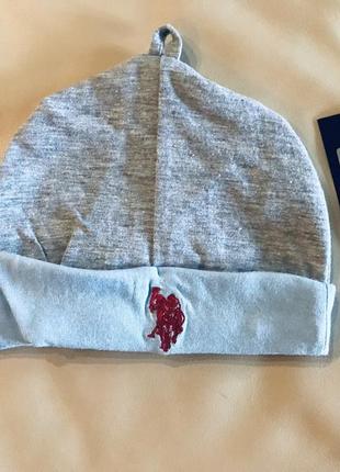 Us polo assn шапочка 9-12 міс