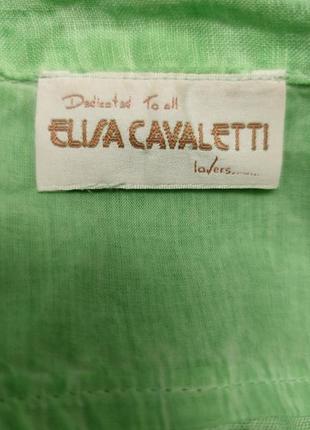 Elisa cavaletti льняная рубашка /7444/2 фото