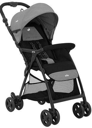 Прогулочная коляска joie aire lite grey flannel, серый (s1302ddgfl000)