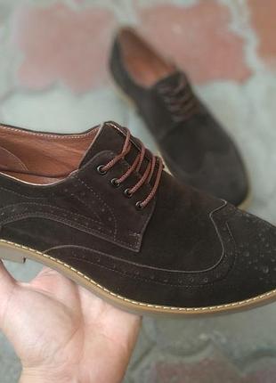 Мужские туфли броги. 7