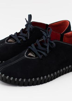 Кращий вибір - сині мокасини prime shoes3 фото