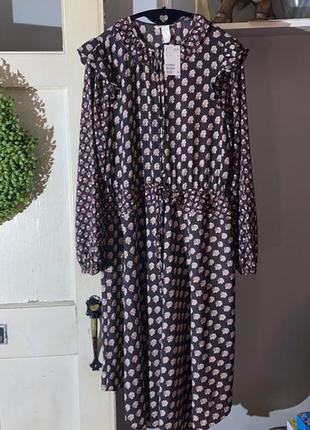 Платье миди от h&m