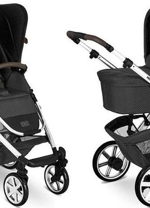 Универсальная коляска 2 в 1 abc design salsa 4 air fashion, черный (1200228/2006)