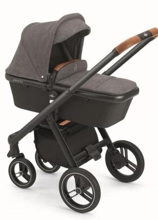 Універсальна коляска 2 в 1 neonato puro urban, темно-сірий (n900-46/a)