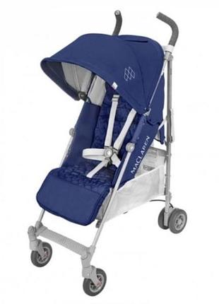 Прогулянкова коляска maclaren quest blue silver, синій із сірим (wd1g040042)