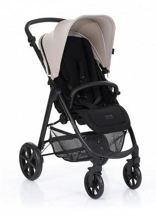 Прогулянкова коляска abc design okini cashmere, чорний з бежевим (12000011/920)