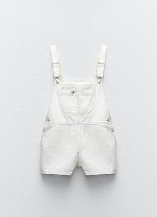 Джинсовый комбинезон, шорты zara, размер м