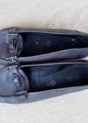 Шикарные туфли лоферы р.41 полная кожа luepolster7 фото