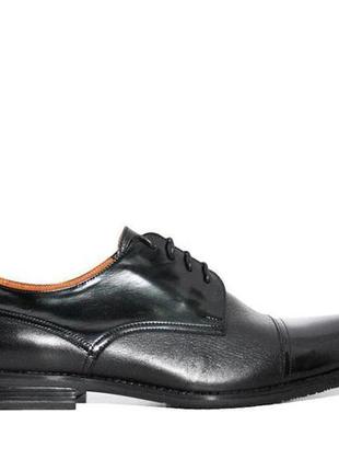 Туфли мужские дерби, черные 42-43 размера2 фото