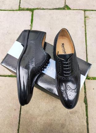 Туфли из натуральной кожи sensor – британский шарм!