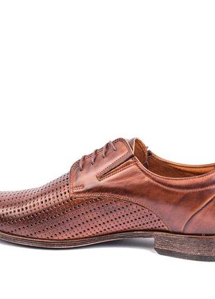 Туфли летние minardi коричневые 44-45 размер3 фото