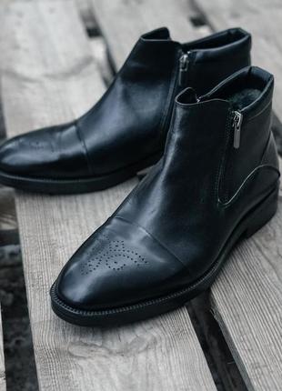 Современные кожаные ботинки rondo2 фото
