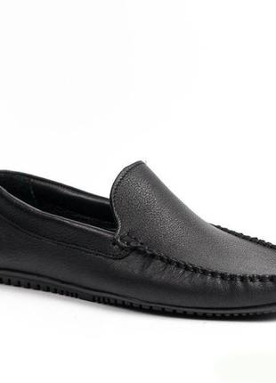 Мокасини чоловічі prime shoes чорні