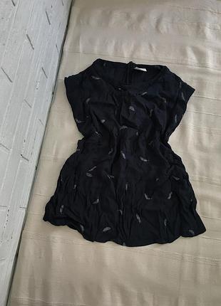 Блуза в принт vila, як h&m, zara, mango