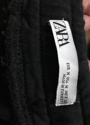 Модні стягуючі брюки жіночі штани з лампасами від zara4 фото