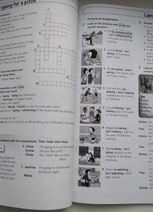 Книга учебник тетрадь your space 2 students book workbook7 фото