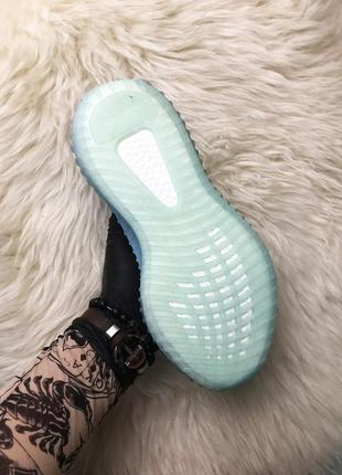 Adidas yeezy boost 350 v2 bluewater. женские чуловые кроссовки адидас изви буст.3 фото