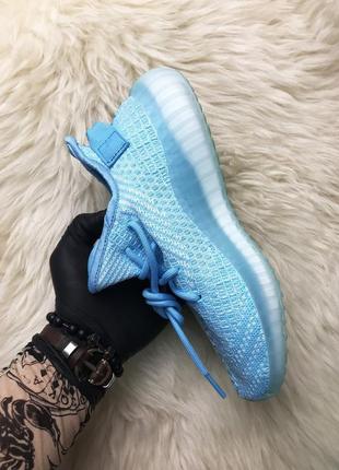 Adidas yeezy boost 350 v2 bluewater. жіночі \чоловічі кросівки адідас ізі буст.6 фото