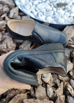 Удобные мужские туфли из натуральной кожи5 фото